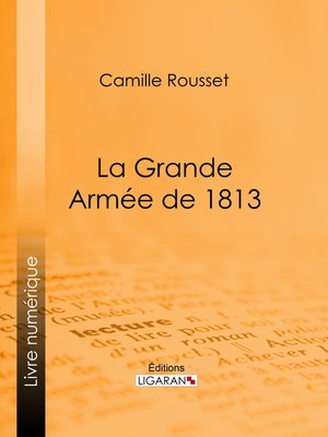 cover image of La Grande Armée de 1813